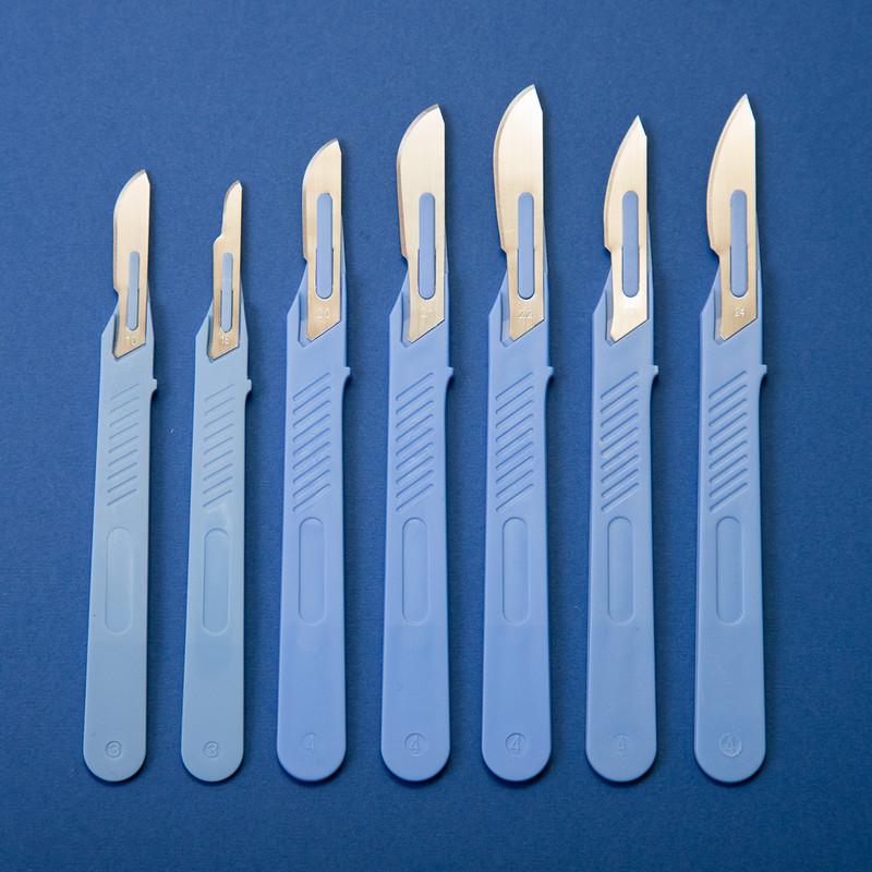 Скальпель хірургічний "ALEXPHARM", №21